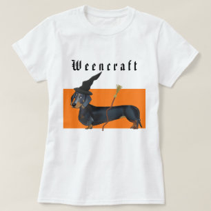 Weencraft Dackel-Hexe lustig T-Shirt