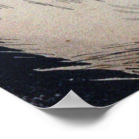 Weeping Cat von Louis William Wain Poster (Ecke)