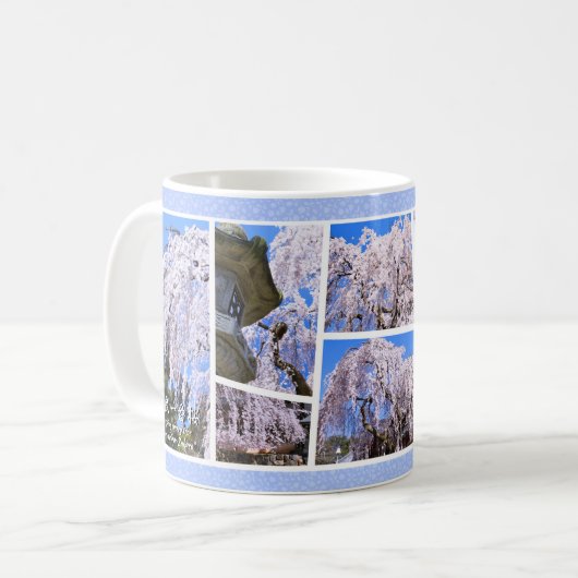 Weeping Cherry コーヒーマグカップ Kaffeetasse (Vorderseite Links)