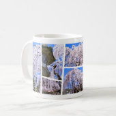 Weeping Cherry コーヒーマグカップ Kaffeetasse (Vorderseite Links)