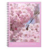 Weeping Cherry Blossoms [Foto-Notebook] Notizblock (Vorderseite)