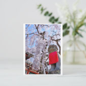 Weeping cherry tree ("Nara Ichiban-Zakura") ポストカード Postkarte (Stehend Vorderseite)