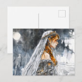 Weeping Princess Rosstrappe Legend Fantasy Scene Postkarte (Vorne/Hinten)