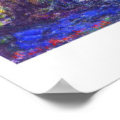 Weeping Willow Claude Monet Poster (Ecke)