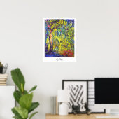 Weeping Willow Claude Monet Poster (Heimbüro)