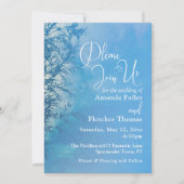 Weeping Willow Ethereal Dreamy Sky Wedding 2 Einladung (Vorderseite)