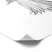 Weeping Willow Fairy mit Catkin Poster (Ecke)