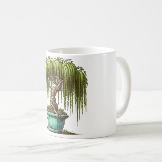 Weeping Willow Kaffeetasse (VorderseiteRechts)