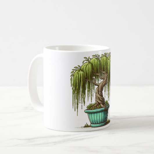 Weeping Willow Kaffeetasse (Vorderseite Links)