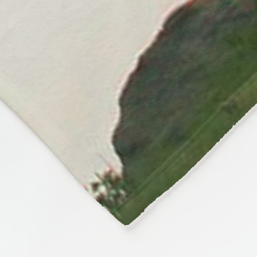 Weeping Willow Mountain View Fleecedecke (Ecke)