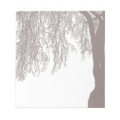 Weeping Willow Notizblock (Vorderseite)