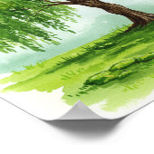Weeping Willow Poster (Ecke)