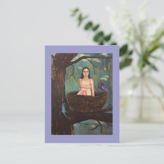 Weeping Willow Postkarte (Stehend Vorderseite)