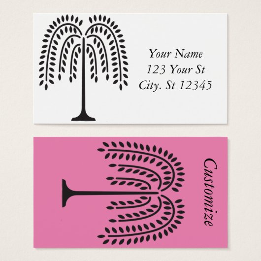 Weeping Willow Silhouette Thunder_Cove (Vorne & Hinten)