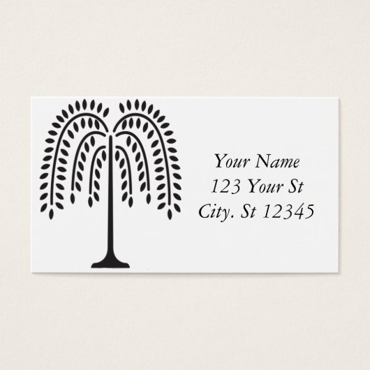 Weeping Willow Silhouette Thunder_Cove (Vorderseite)