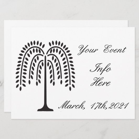 Weeping Willow Silhouette Thunder_Cove (Vorne/Hinten)