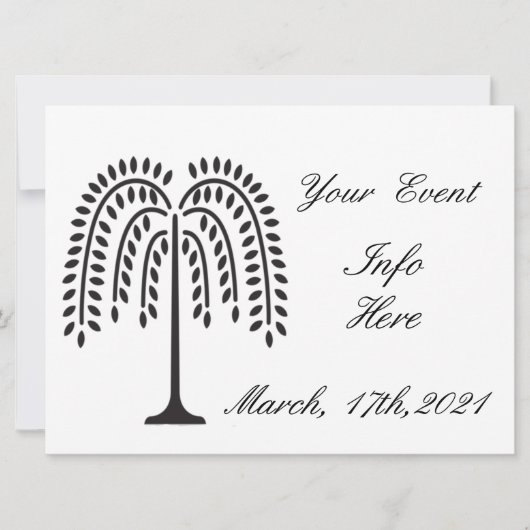 Weeping Willow Silhouette Thunder_Cove (Vorderseite)