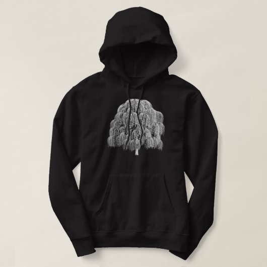 Weeping Willow Tree Arbor Days Hoodie (Design vorne)