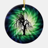 Weeping Willow Tree Keramik Ornament (Vorne)