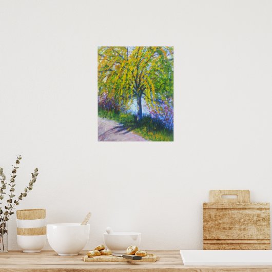 "Weeping Willow Tree" Poster (Küche)