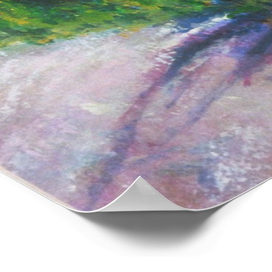 "Weeping Willow Tree" Poster (Ecke)