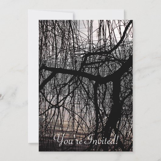 WEEPING WILLOW TREES EINLADUNG (Vorderseite)