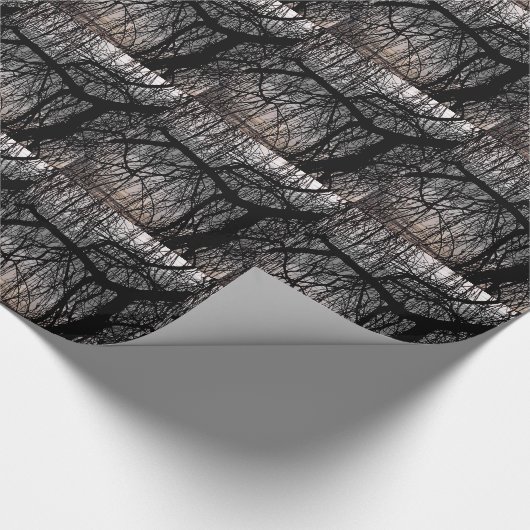 WEEPING WILLOW TREM GESCHENKPAPIER (Ecke)