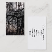 WEEPING WILLOW TREM VISITENKARTE (Vorne/Hinten)