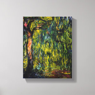 Weeping Willow von Claude Monet Leinwanddruck