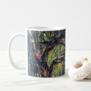 Weeping Willow von Claude Monet, Vintage Kunst Kaffeetasse
