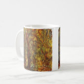 Weeping Willow von Claude Monet, Vintage Kunst Kaffeetasse (Vorderseite Links)