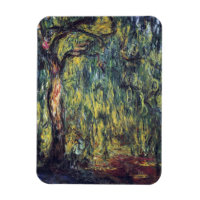 Weeping Willow von Claude Monet, Vintage Kunst