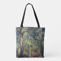 Weeping Willow von Claude Monet, Vintage Kunst