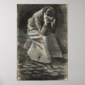 Weeping Woman 1888 Vincent van Gogh Poster (Vorne)