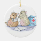 WeePoppets® - Verzierungen Keramik Ornament (Hinten)