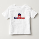Weepublican Kleinkind T-shirt (Vorderseite)