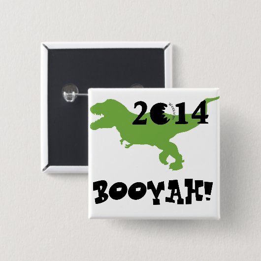 Weetacon Booyah Knopf 2014 Button (Vorne & Hinten)