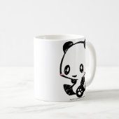 Weetle Panda Kaffeetasse (VorderseiteRechts)