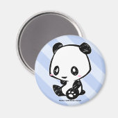 Weetle Panda Magnet (Vorderseite/Rückseite)