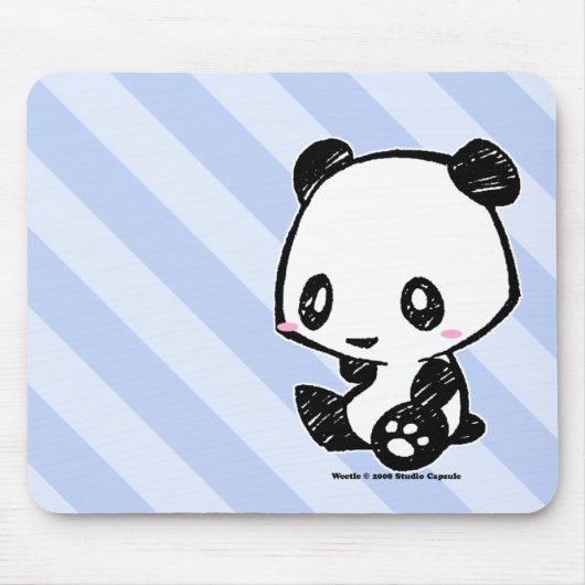 Weetle Panda Mousepad (Vorne)