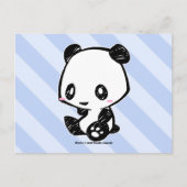 Weetle Panda Postkarte (Vorderseite)