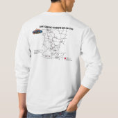 Weg 2007 T-Shirt LangsL Sam's Club Mitgliedstaates (Rückseite)