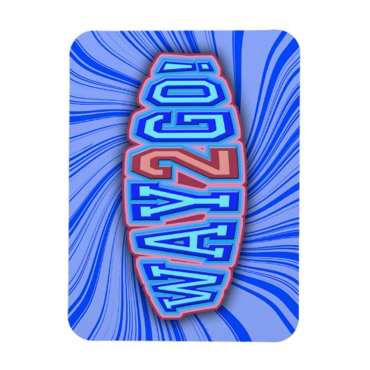 Weg 2 fett! magnet (Vertikal)