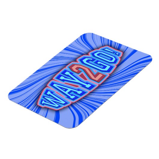 Weg 2 fett! magnet (Linke Seite)