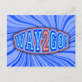 Weg 2 los! postkarte (Vorderseite)