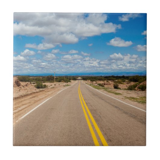 Weg 40 Argentinien Fliese (Vorderseite)