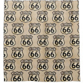 Weg 66 duschvorhang (Vorderseite)