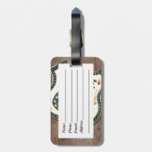 Weg 66 gepäckanhänger (Rückseite vertikal)