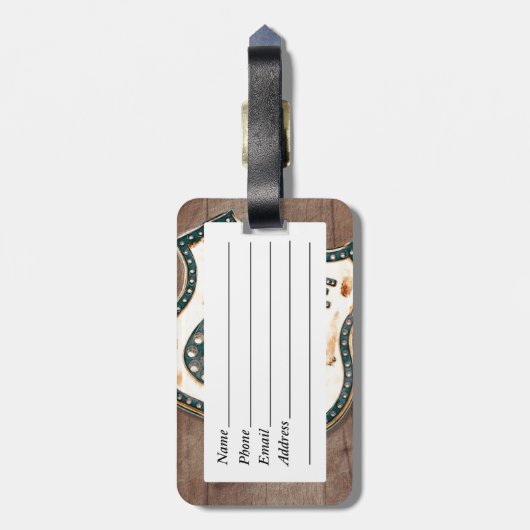 Weg 66 gepäckanhänger (Rückseite vertikal)