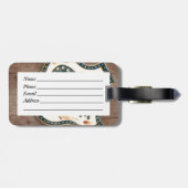 Weg 66 gepäckanhänger (Rückseite horizontal)